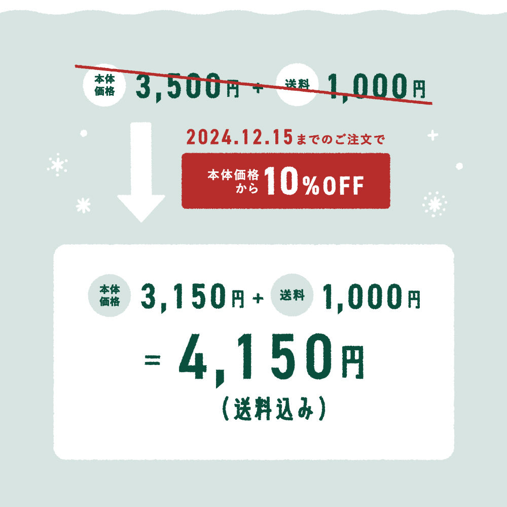 【早割10%OFF】クリスマスバスクチーズ