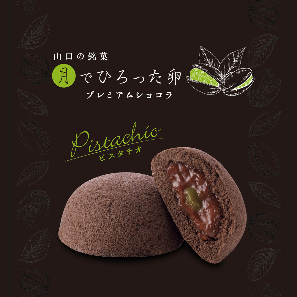 【秋冬限定】月でひろった卵 プレミアムショコラピスタチオ