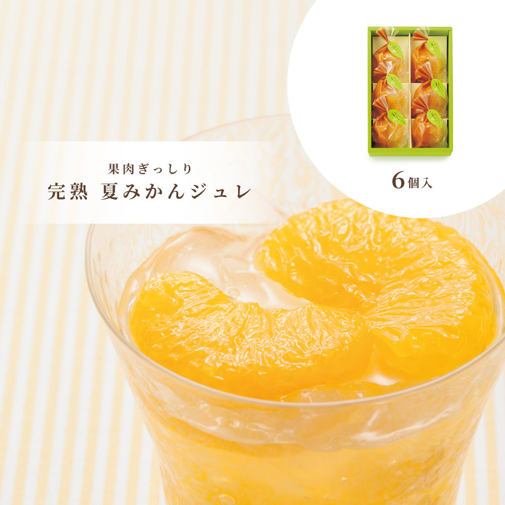 【お中元】完熟夏みかんジュレ