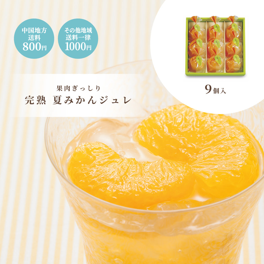 【お中元】完熟夏みかんジュレ