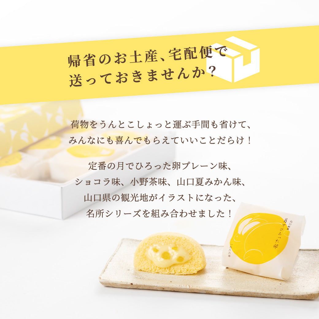 【20%OFF送料無料】月でひろった卵 手ぶらでらくちんパック【5種46個入】