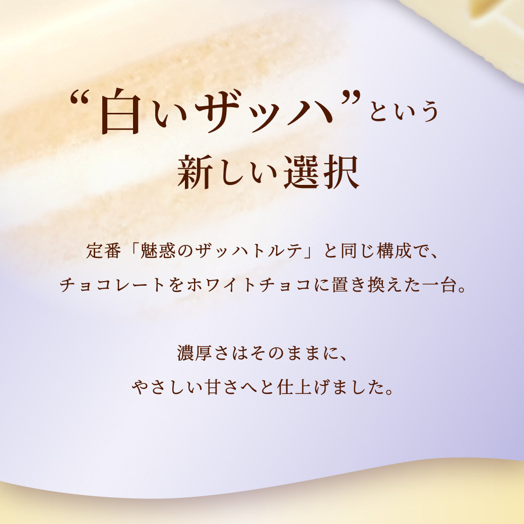 母の日限定 ホワイトチョコザッハトルテ | 6日後以降お届け可能  指定無5/6-7着