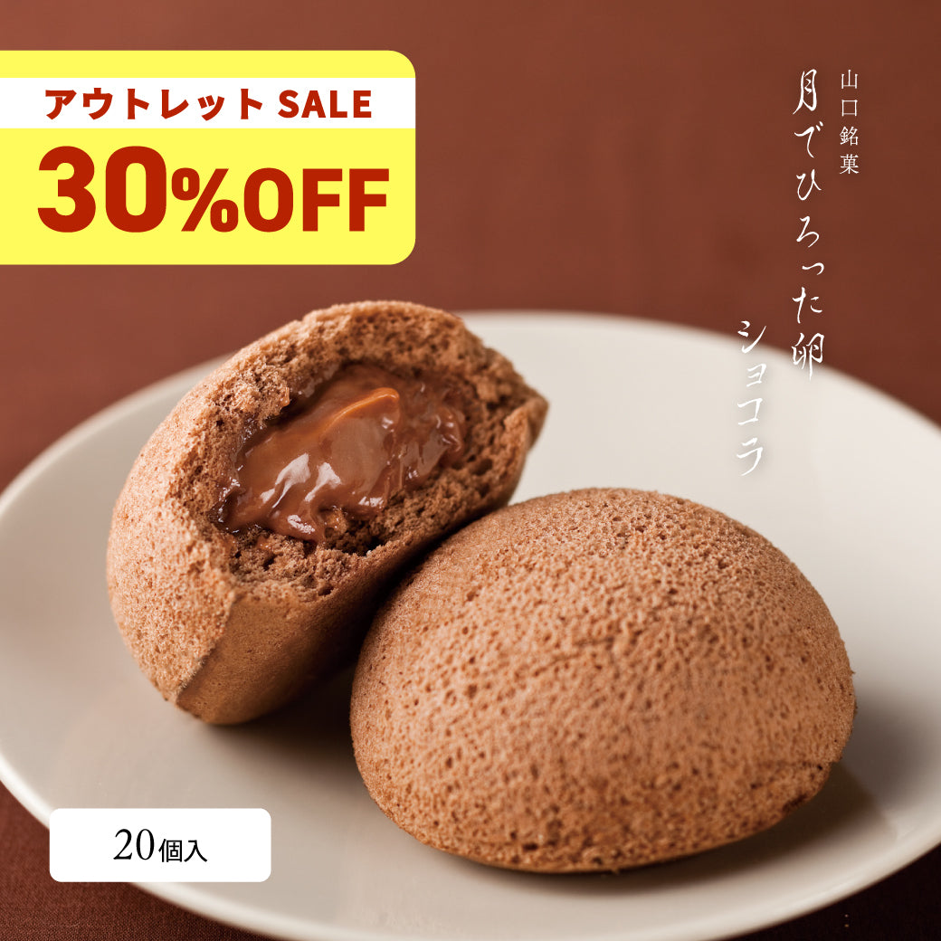 【30%OFFアウトレットSALE】月でひろった卵ショコラ 20個まとめ買いセット